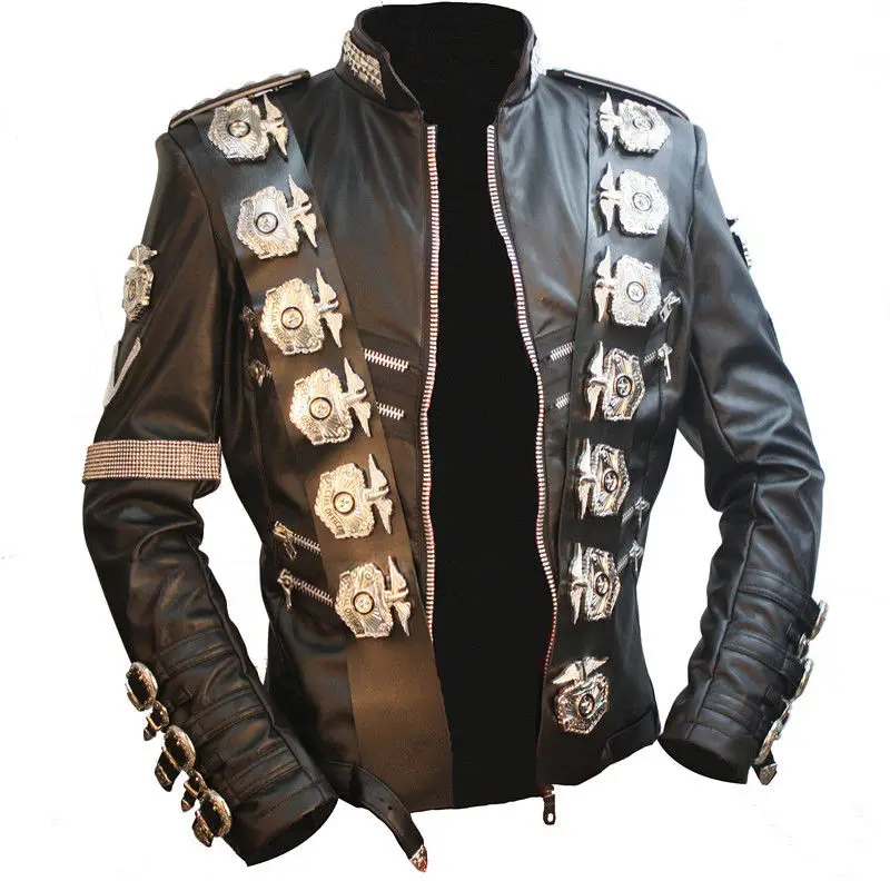 Bad Tour '88-Style Leather Jacket