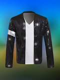 [KIDS] Black Sequinned Jacket with Armband
