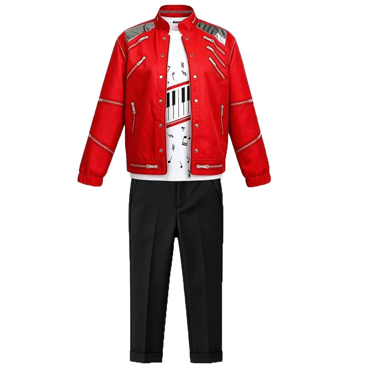 [KIDS] Red Zipper Costume