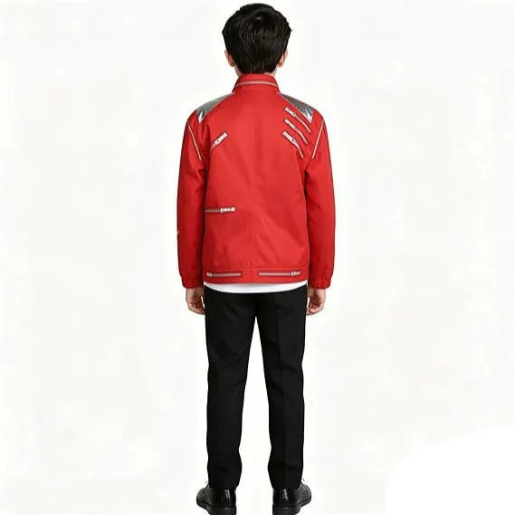 [KIDS] Red Zipper Costume