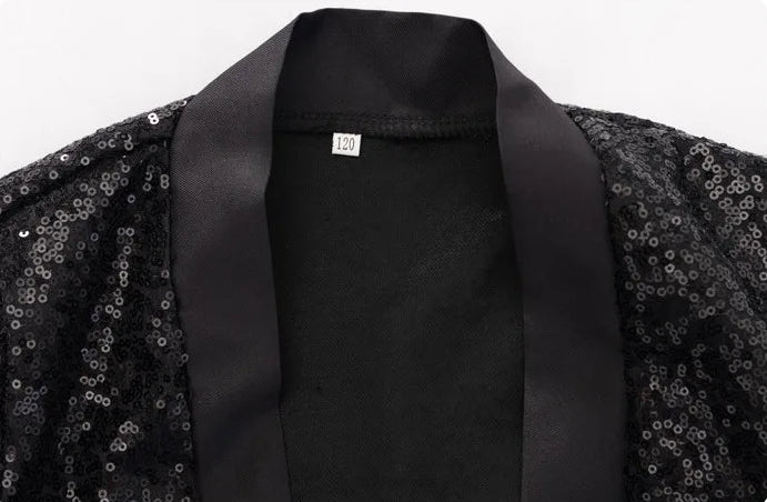 [KIDS] Black Sequinned Costume