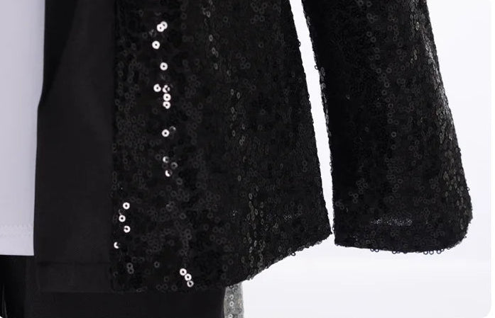 [KIDS] Black Sequinned Costume
