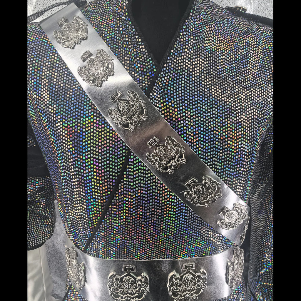 Dangerous Tour '92-Style Jacket with Sash and Belt