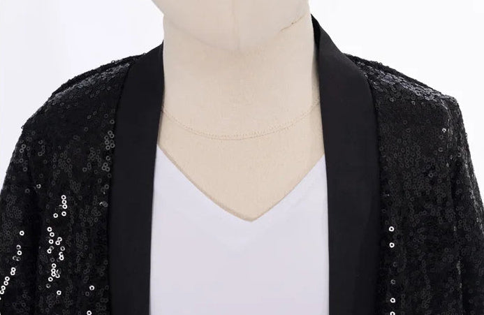 [KIDS] Black Sequinned Costume