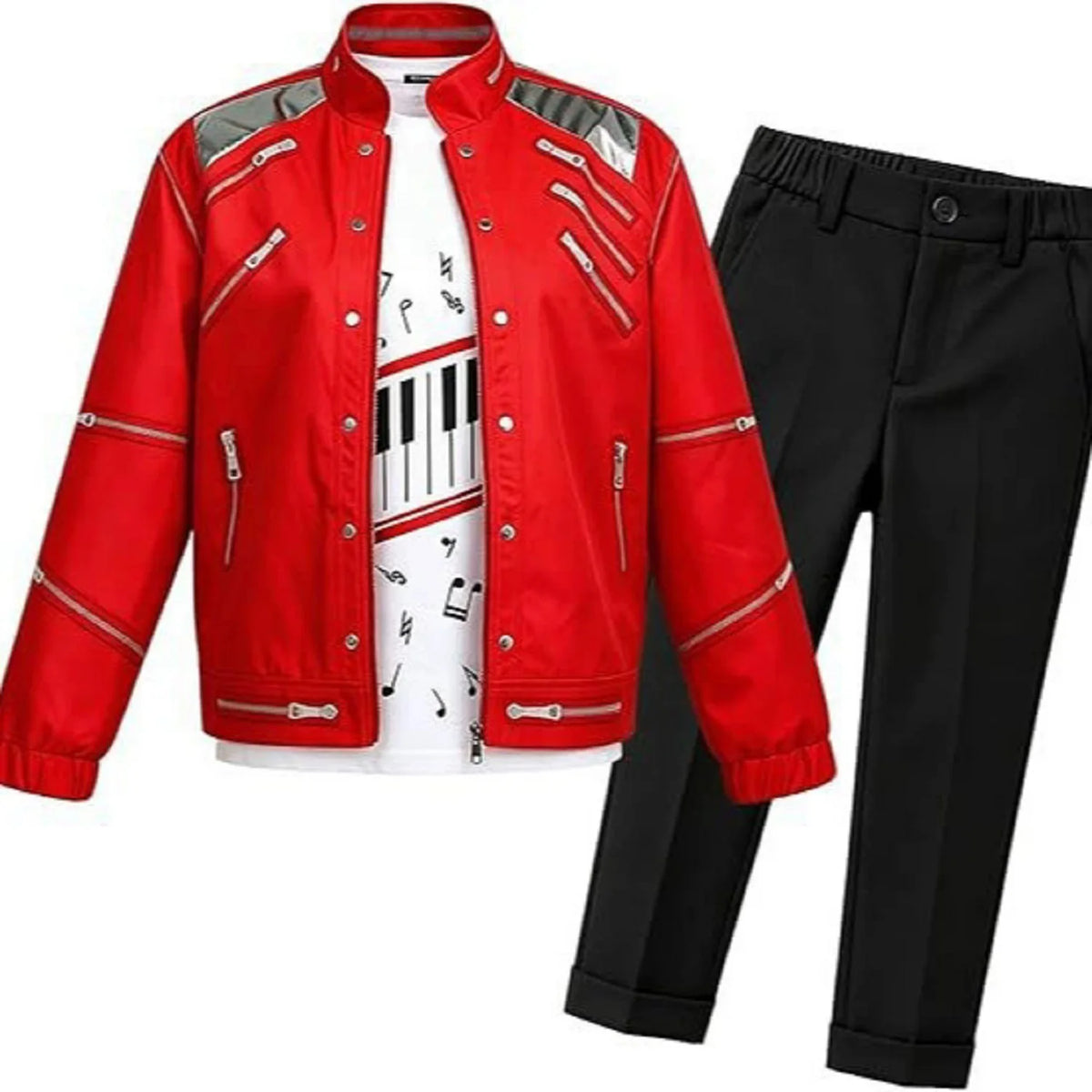 [KIDS] Red Zipper Costume