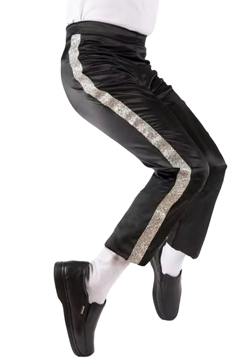 Pants with Silver Stripe