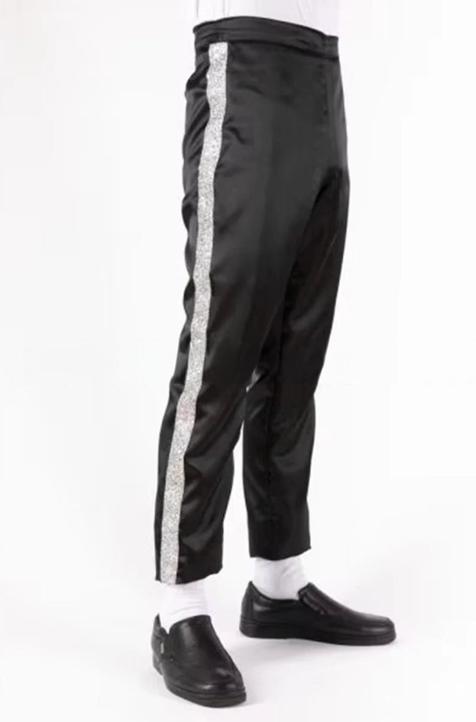 Pants with Silver Stripe
