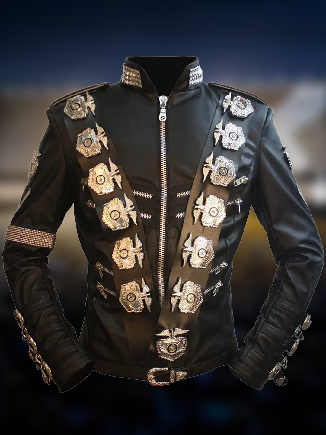 Bad Tour '88-Style Leather Jacket