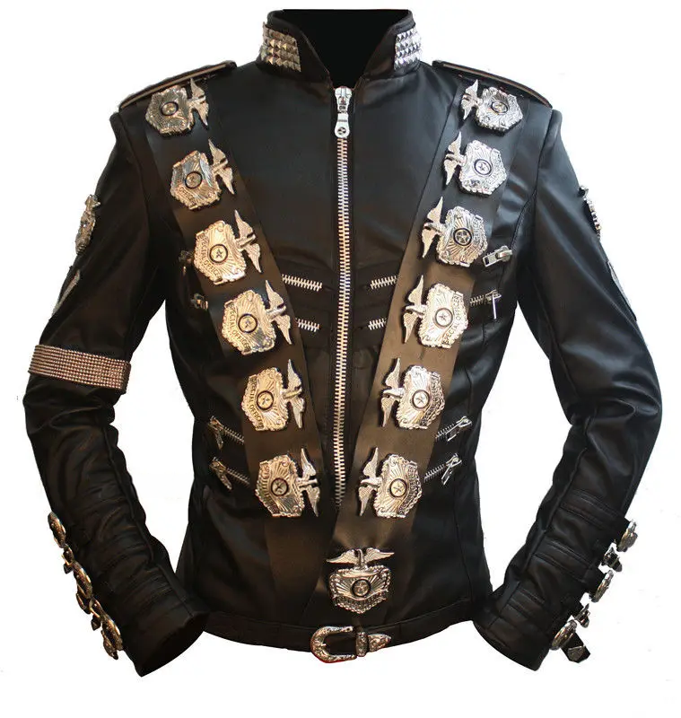 Bad Tour '88-Style Leather Jacket