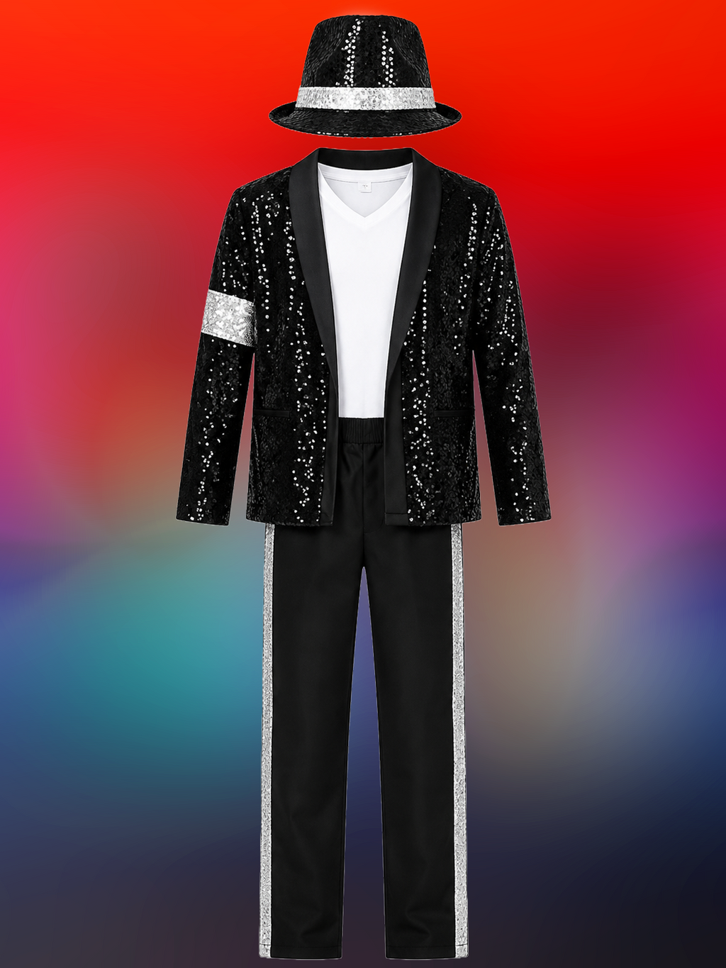[KIDS] Black Sequinned Costume