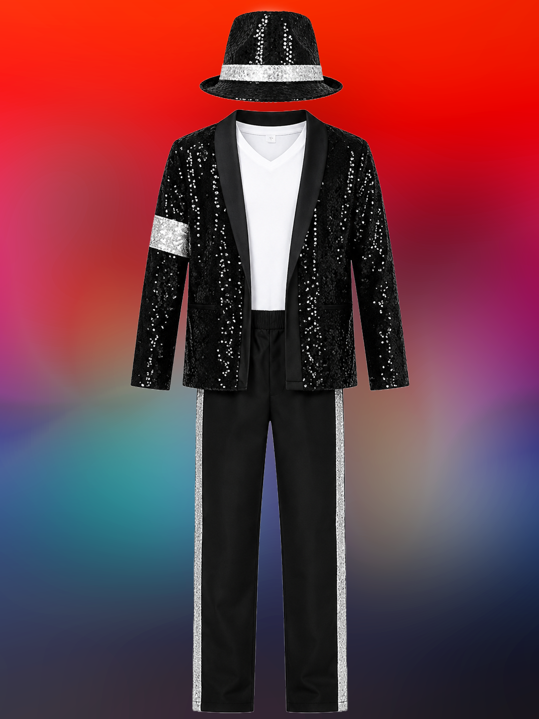 [KIDS] Black Sequinned Costume