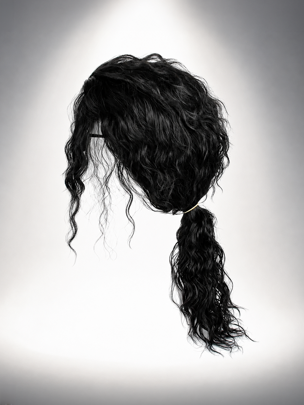 Late 80's/90's Long Curly Wig