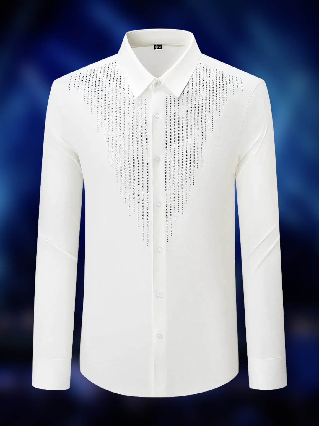1984 Tour Rhinestone White Shirt